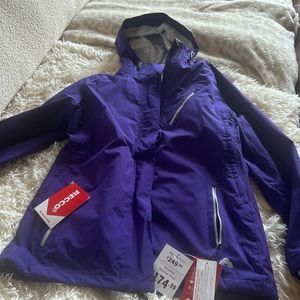 EMS NWT Women’s 3-in-1 Nor’Easter purple large jacket